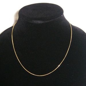 🆒Solid 18k Italian gold chain necklace